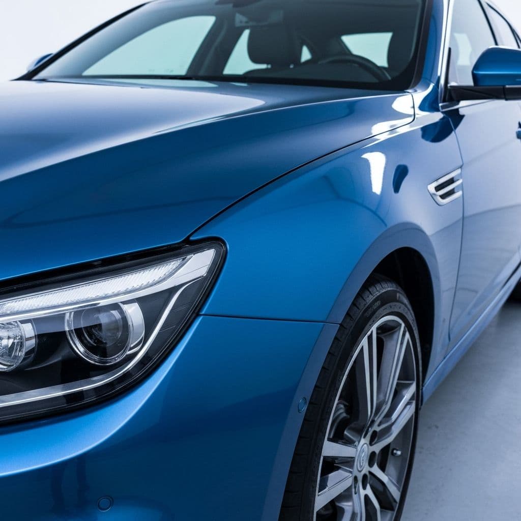 Efekt po detailingu - wypolerowany lakier