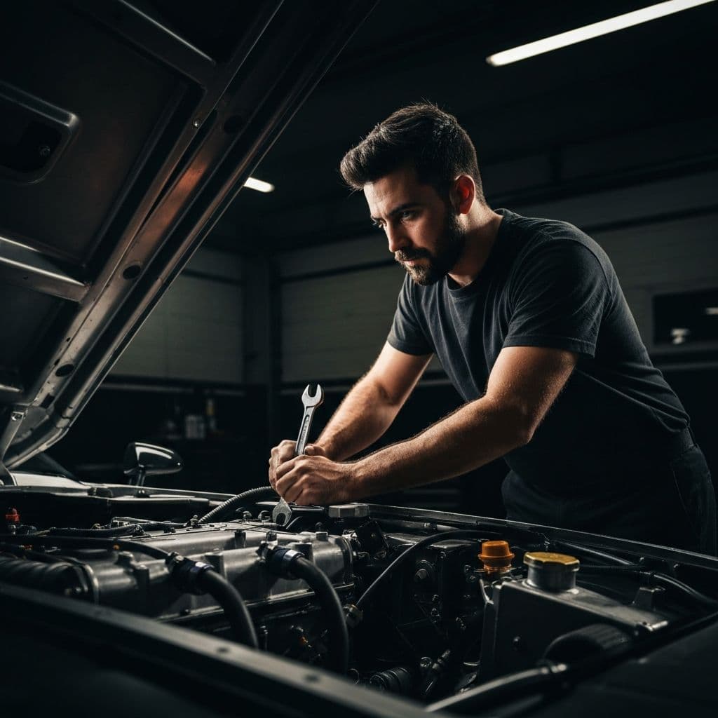 Serwis mechaniczny silnika