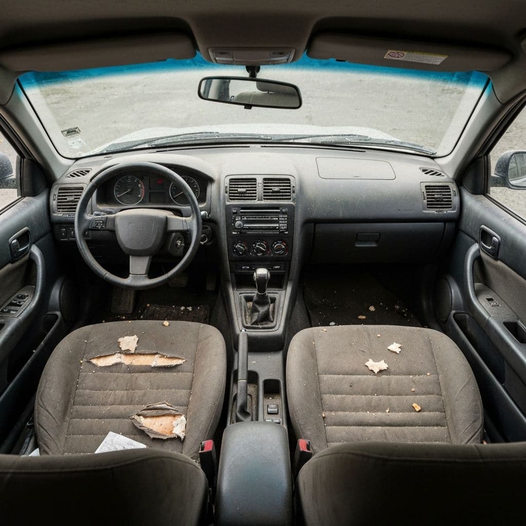 Detailing wnętrza - przed